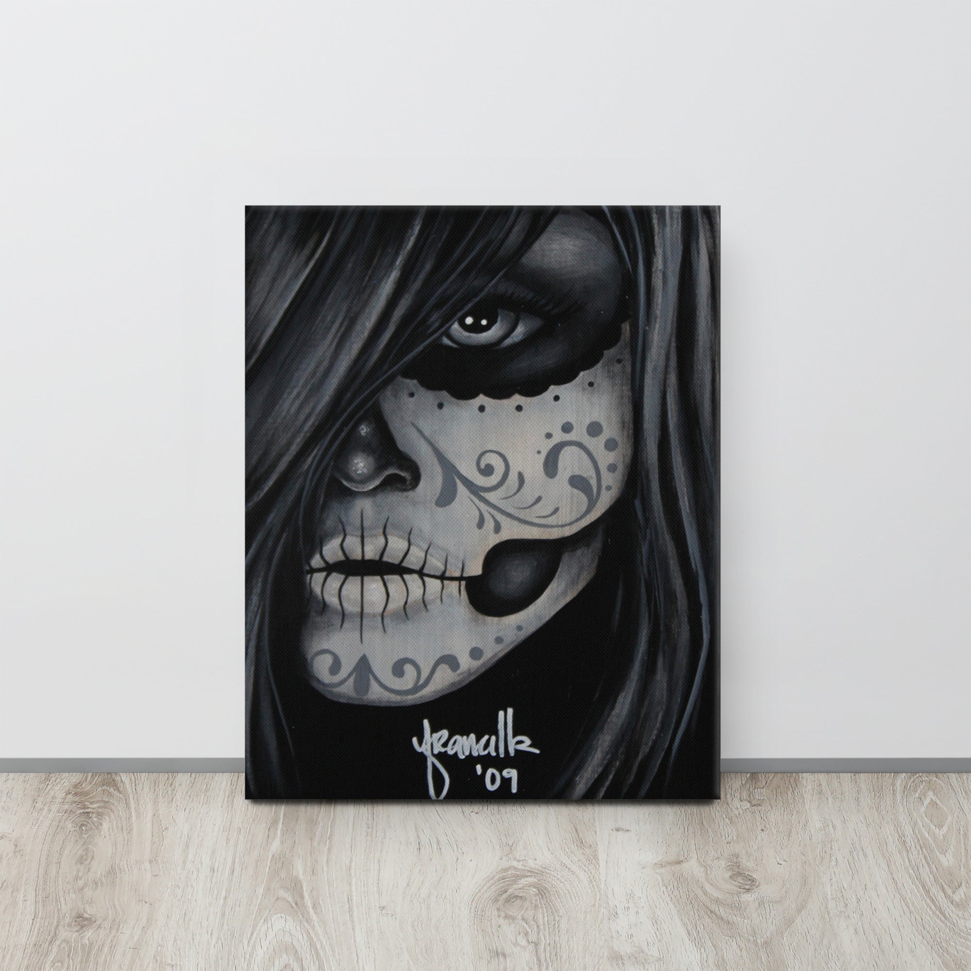 Day outlet Of The Dead 11x14 Flat Canvas