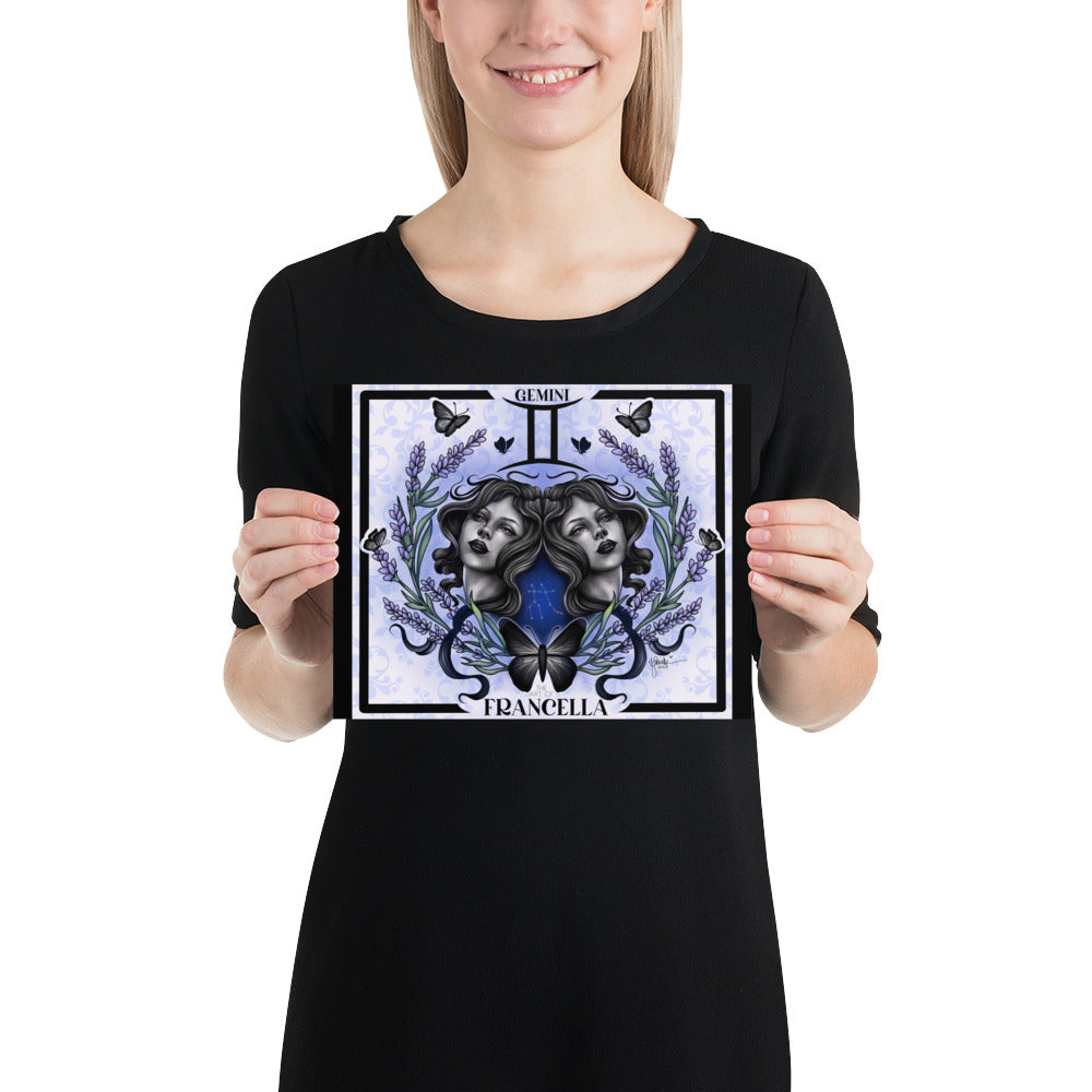 Gemini Zodiac Series Poster