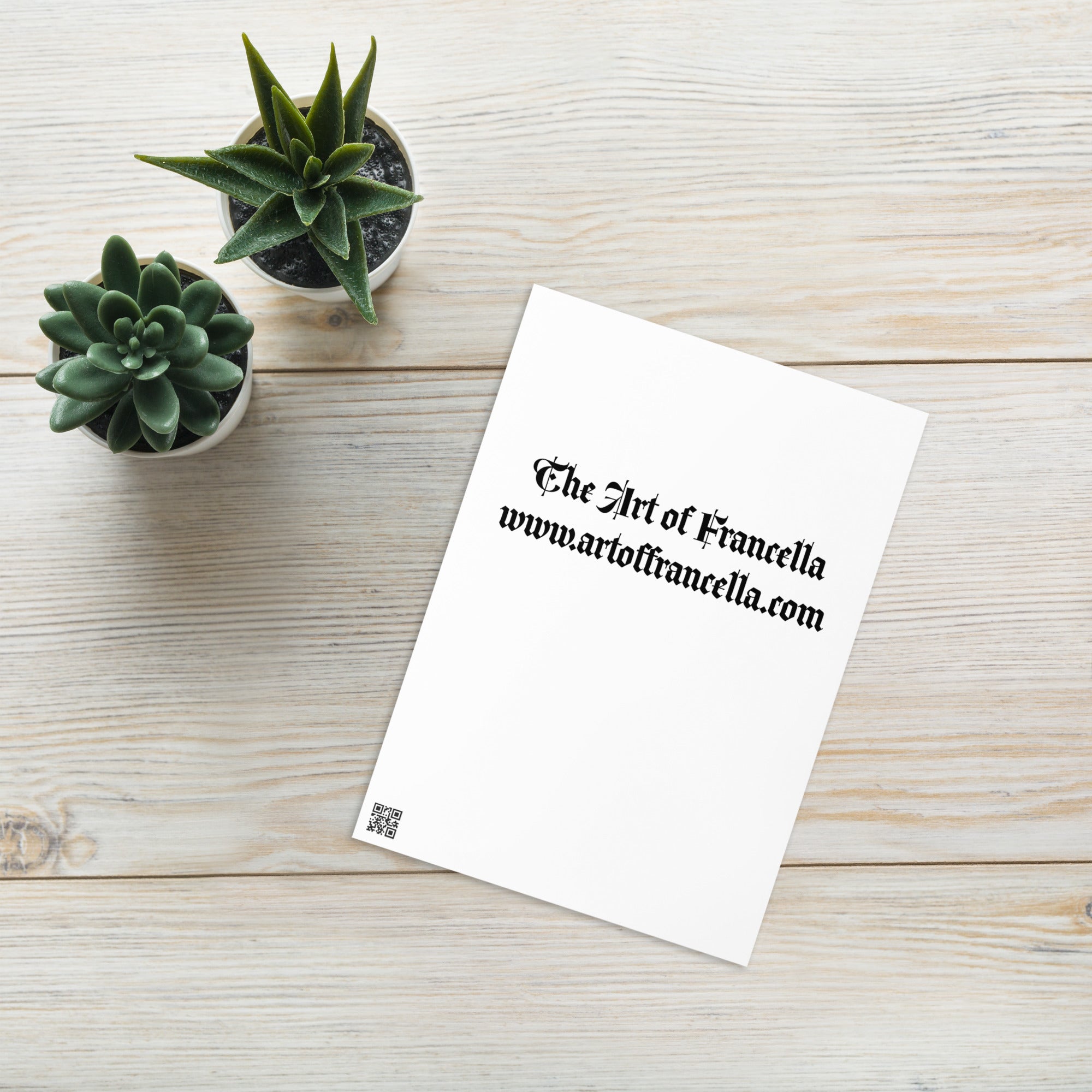 “Nature Heals” Greeting card