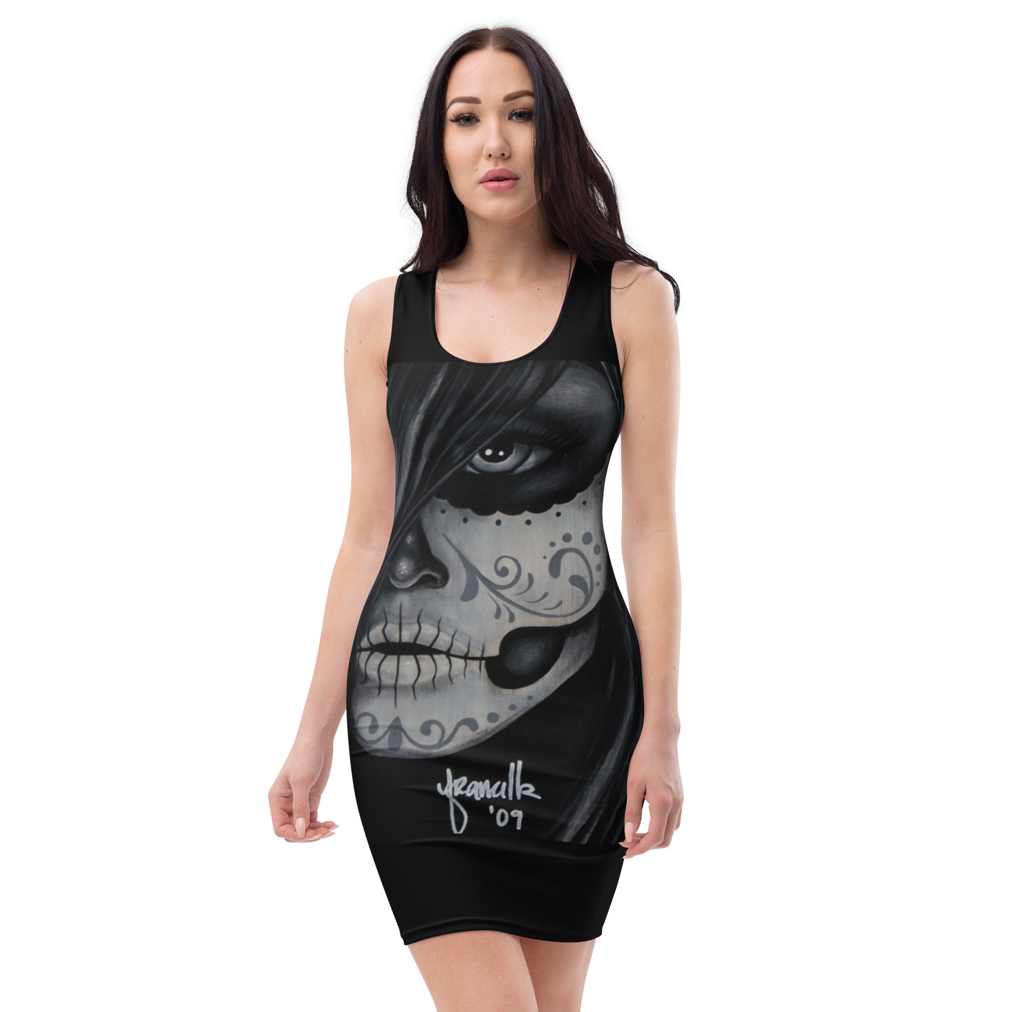 “Dia De Los Muertos” Bodycon dress