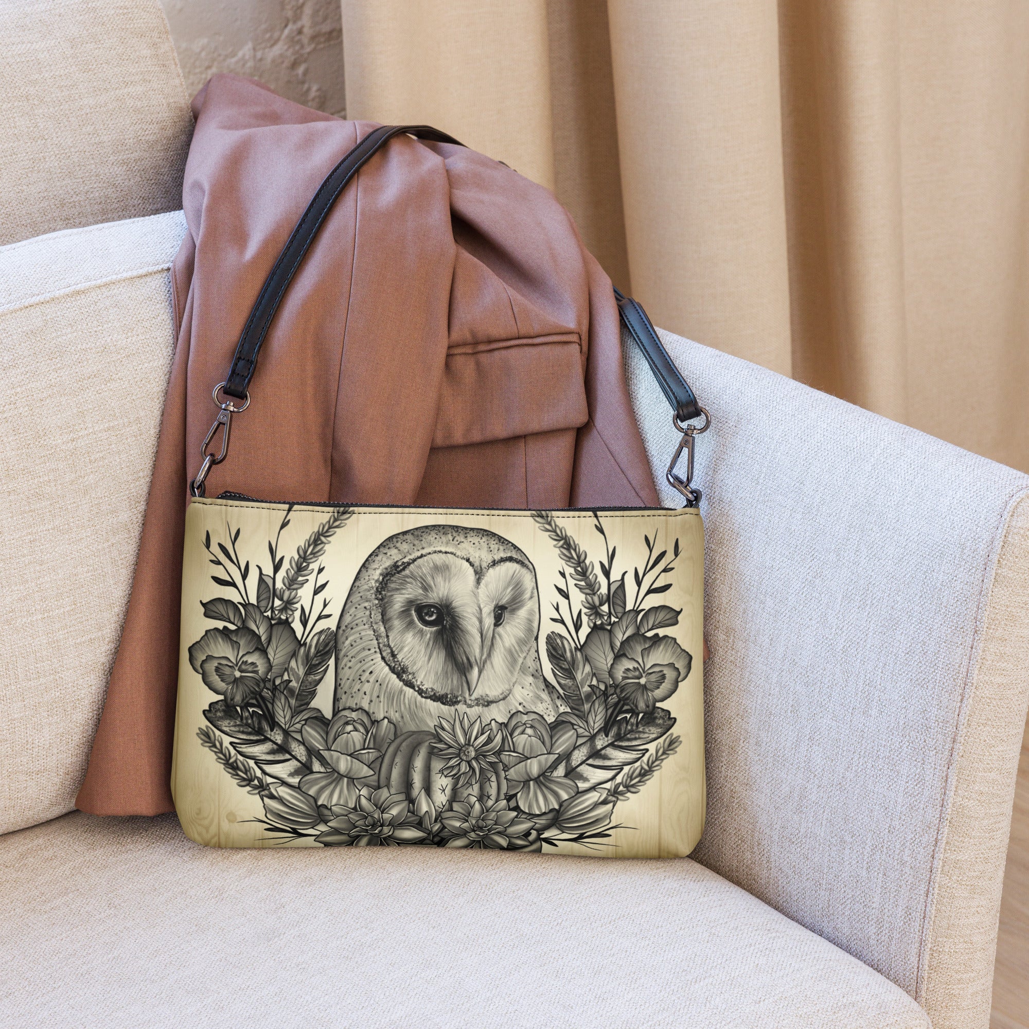 “Nature Owl” Crossbody bag