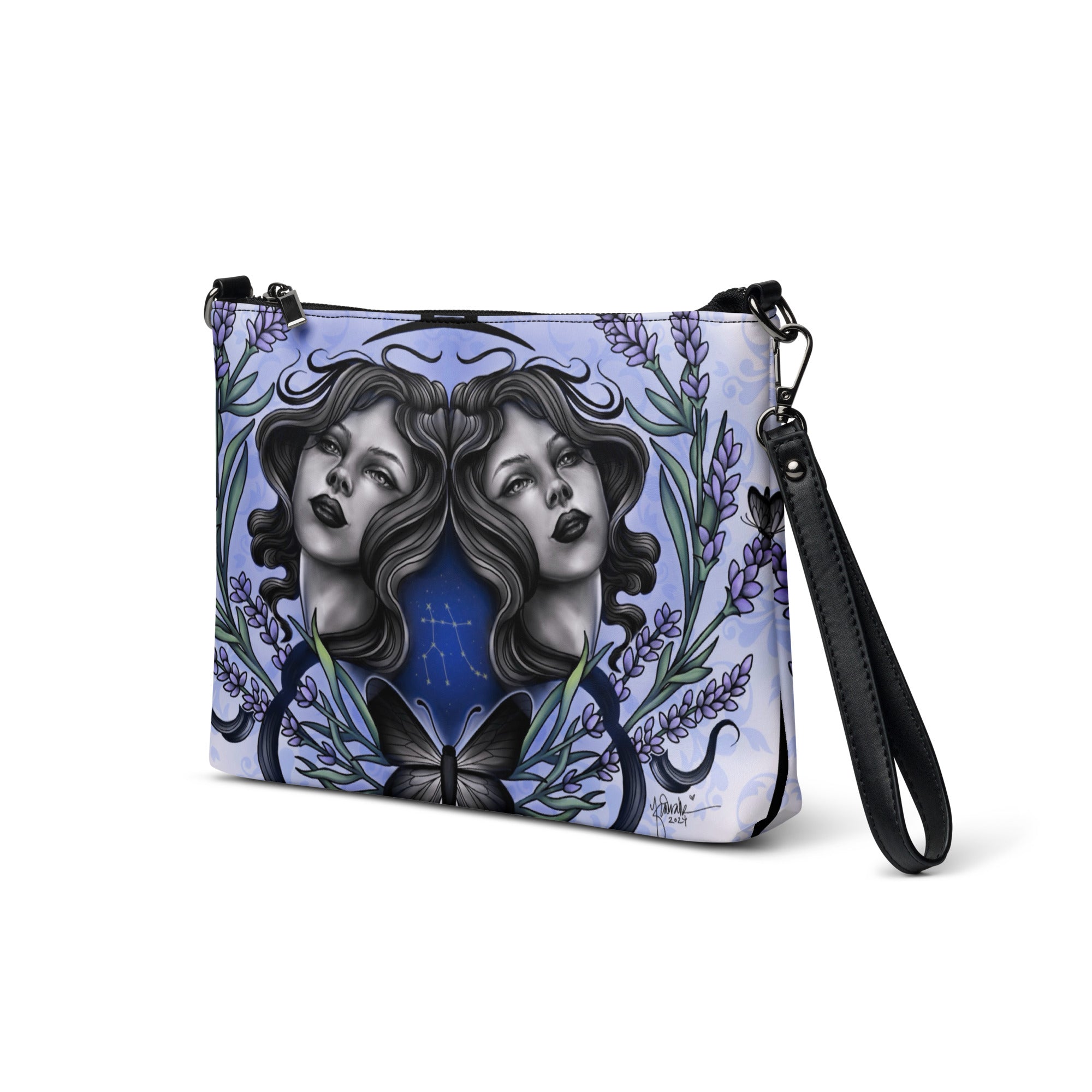 Gemini Zodiac Series Crossbody Purse