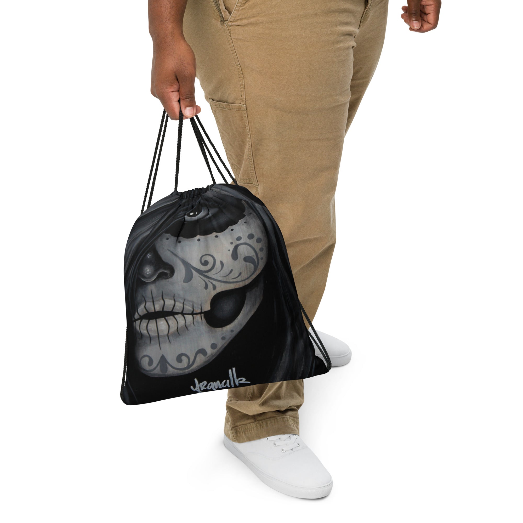 “Dia De Los Muertos” Drawstring bag