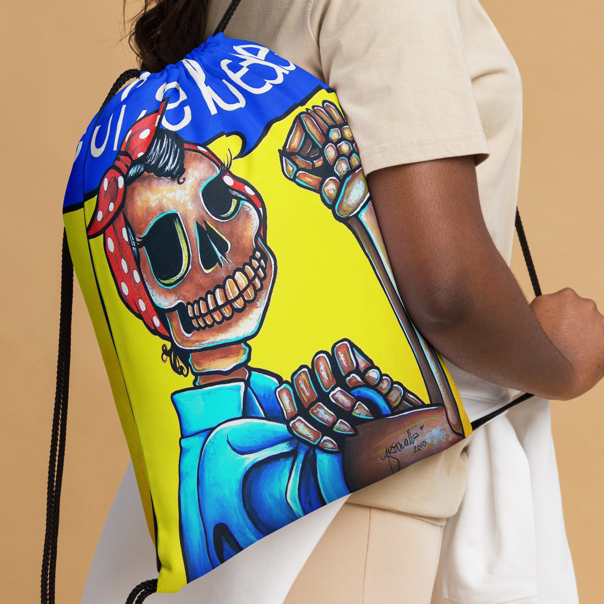 “Sí Se Puede” Drawstring bag