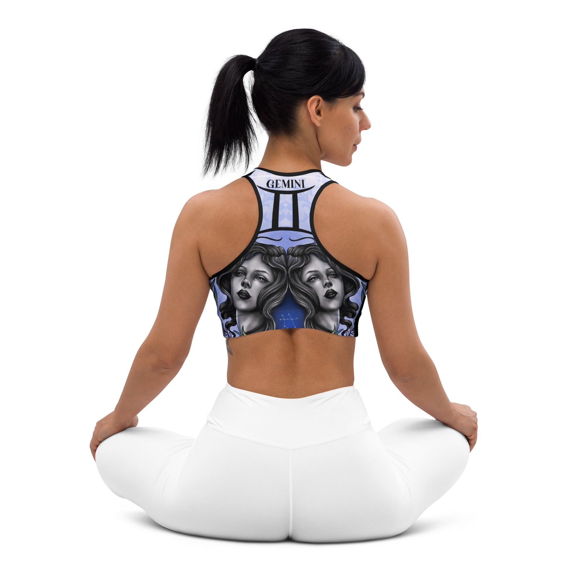 Gemini Zodiac Series Sports Bra