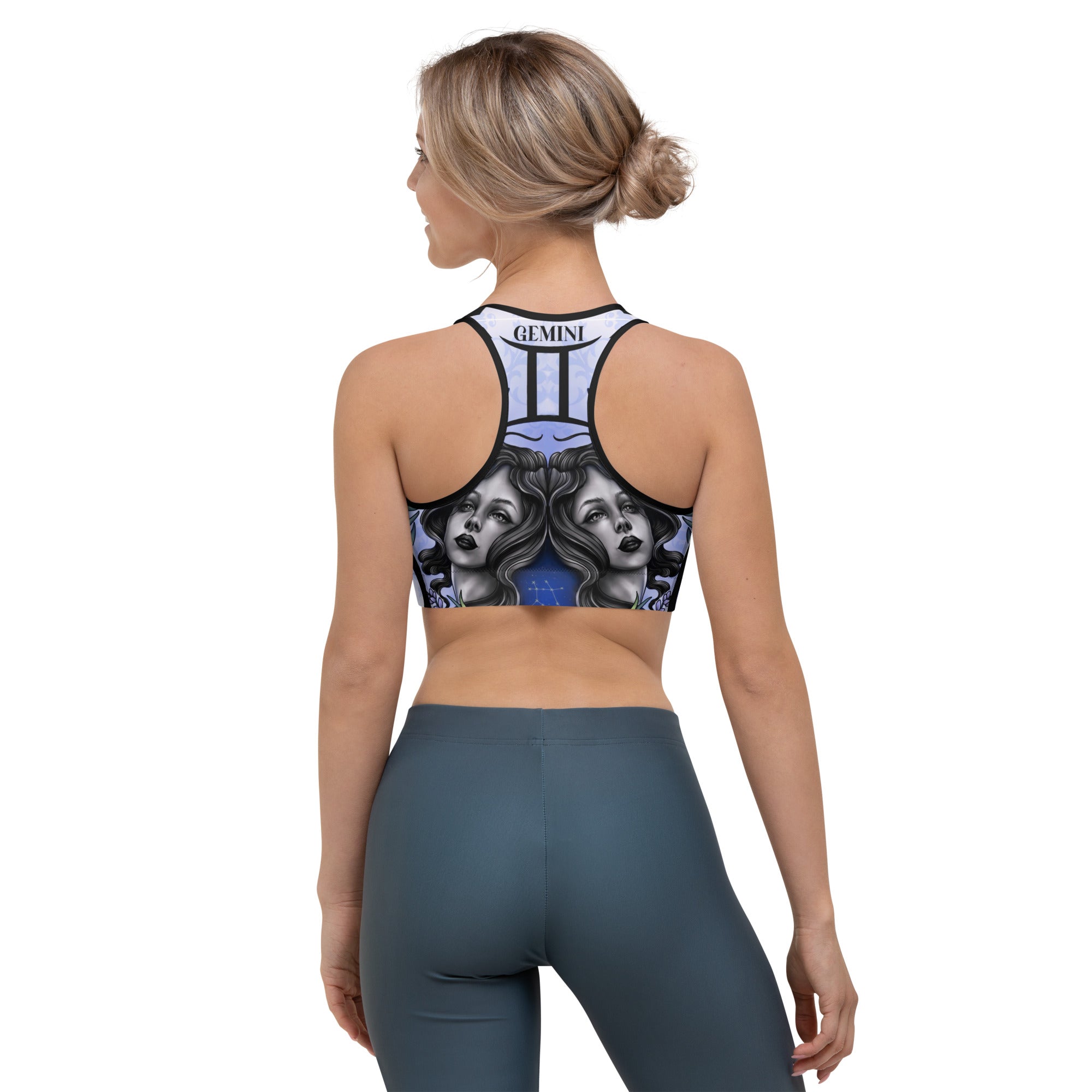 Gemini Zodiac Series Sports Bra