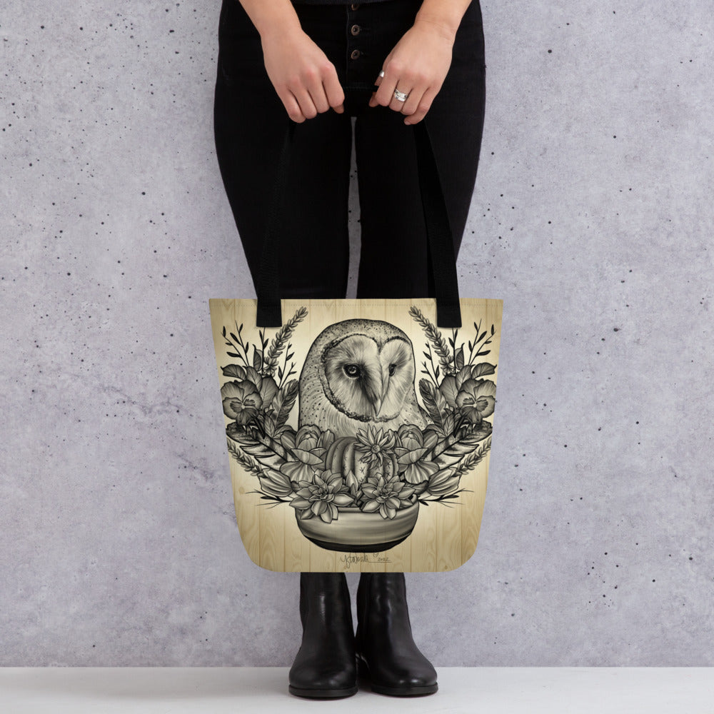 “Nature Owl” Tote bag