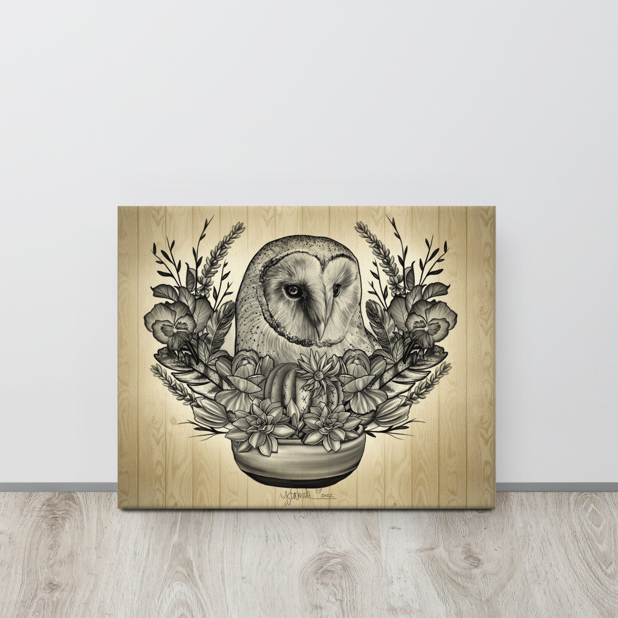 “Nature Owl” Canvas