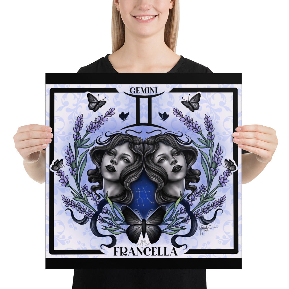 Gemini Zodiac Series Poster