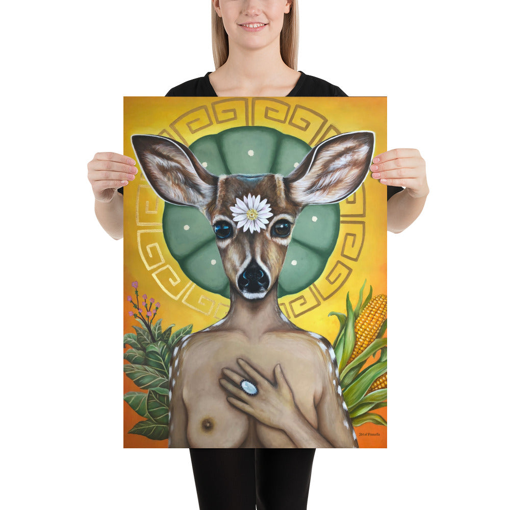 “Deer Medicine” Poster