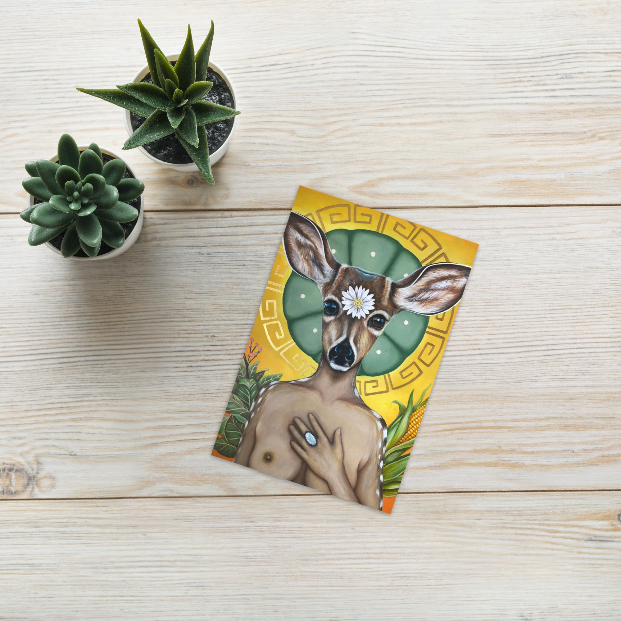 “Deer Medicine” Greeting card