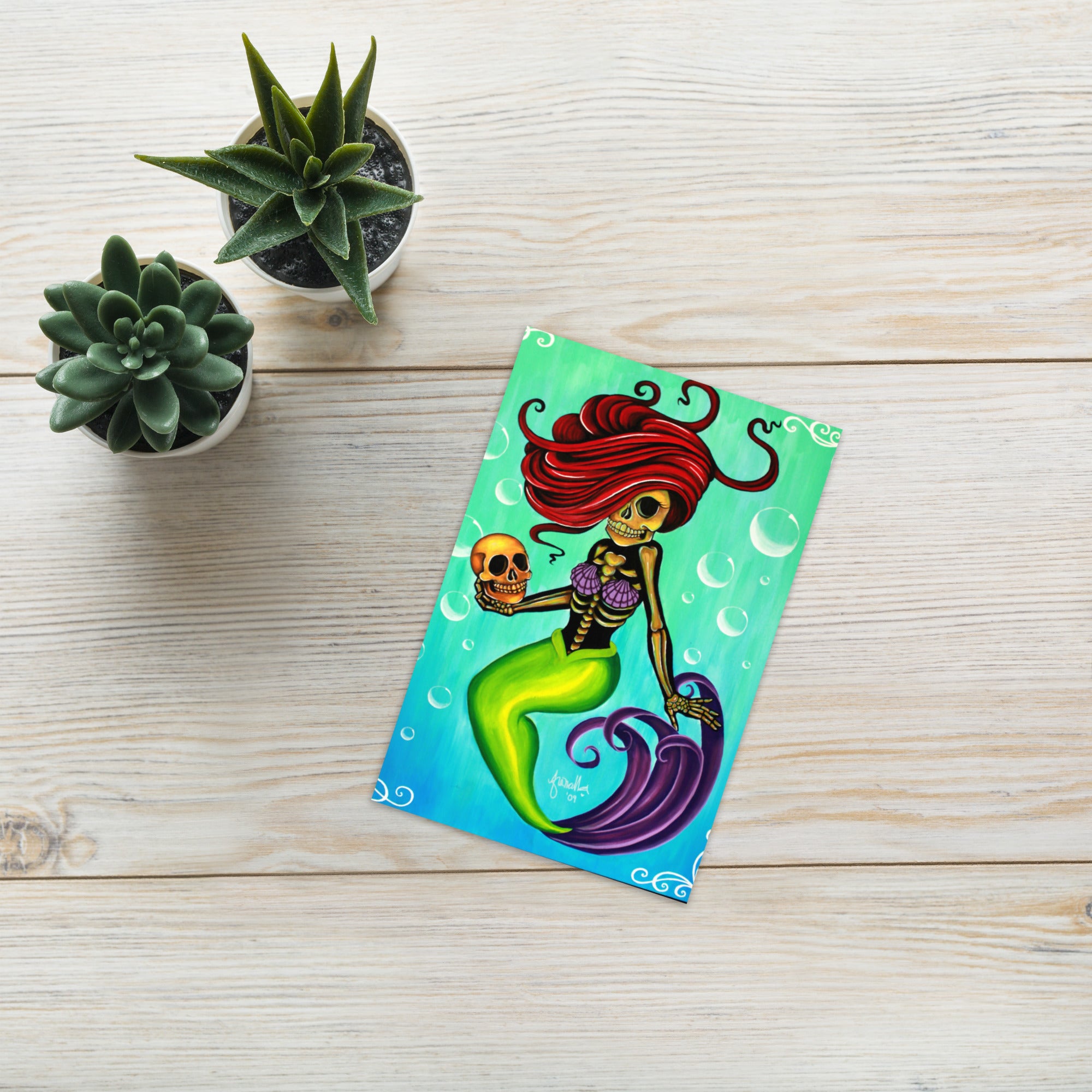 “La Sirena” Greeting card