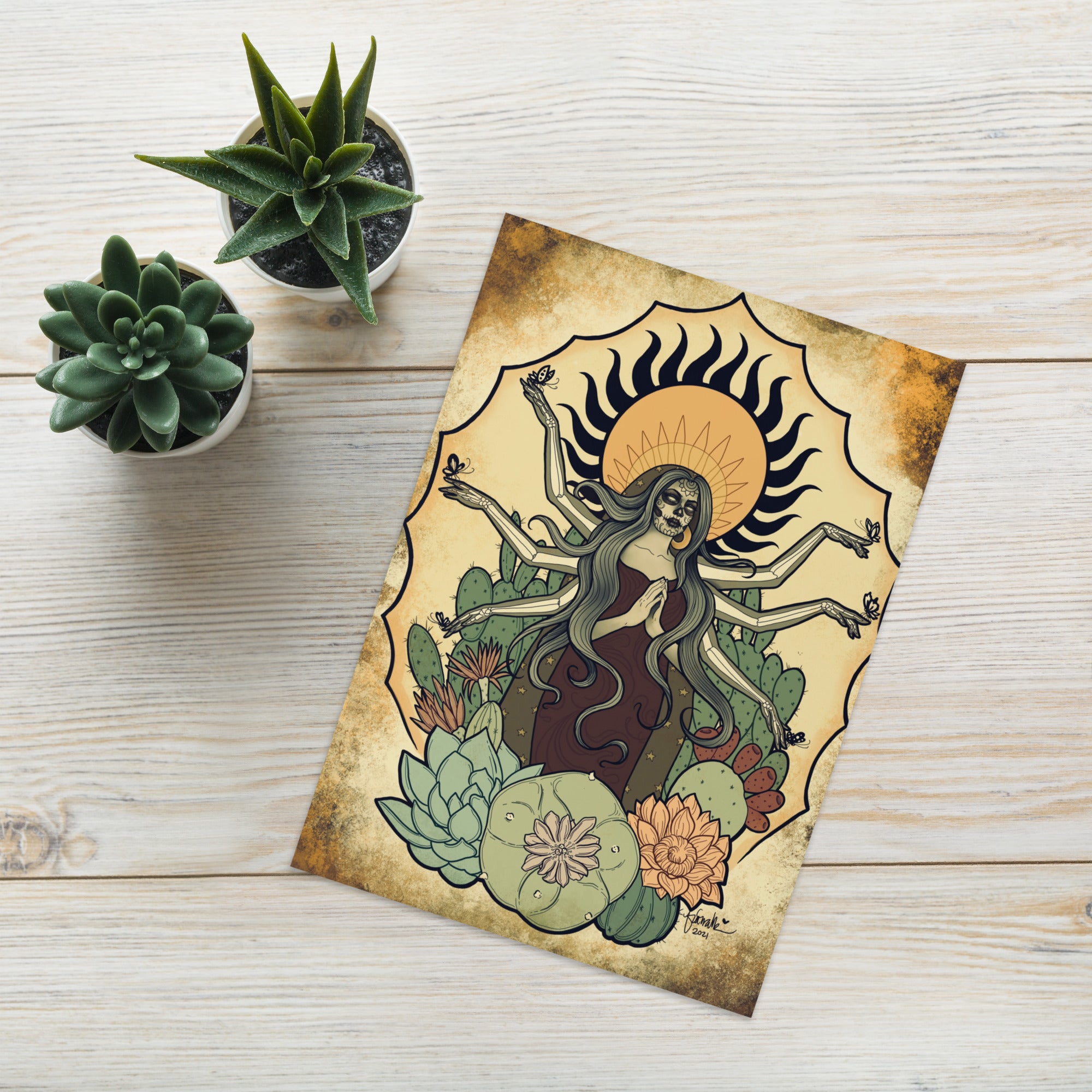 “La Madre” Greeting card