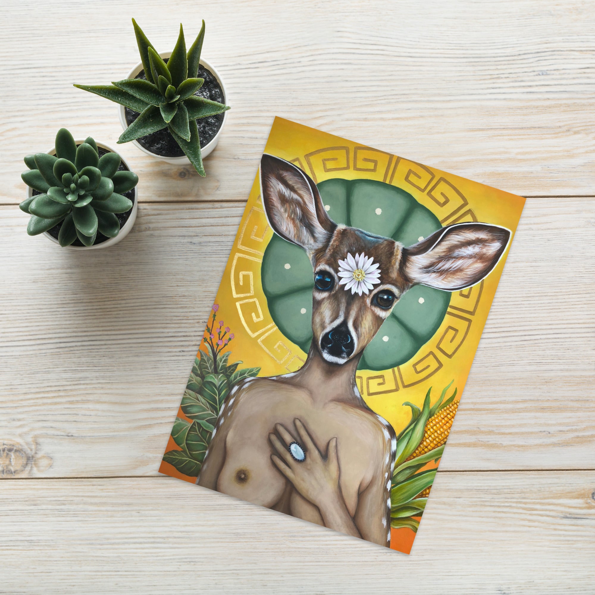 “Deer Medicine” Greeting card