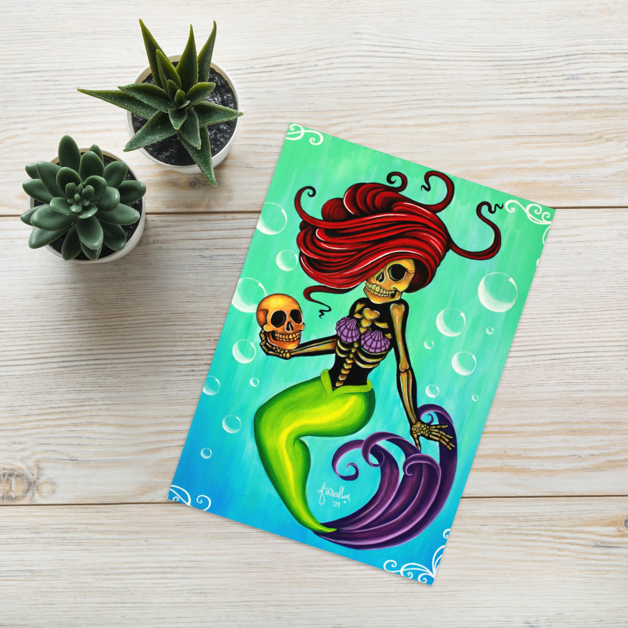 “La Sirena” Greeting card