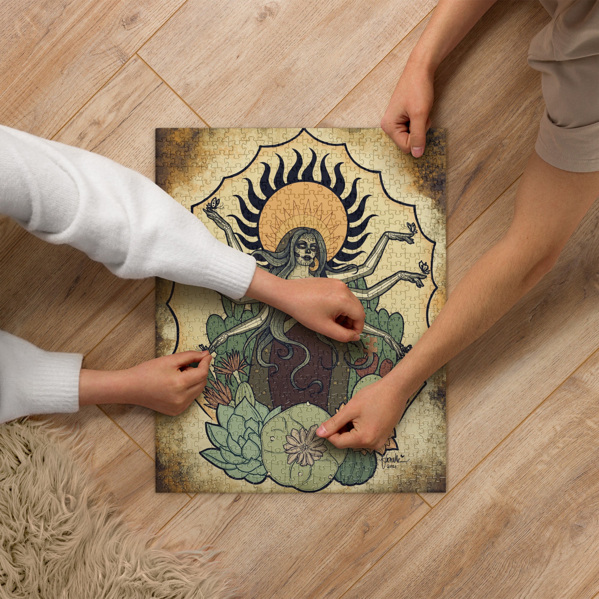 “La Madre” Jigsaw puzzle