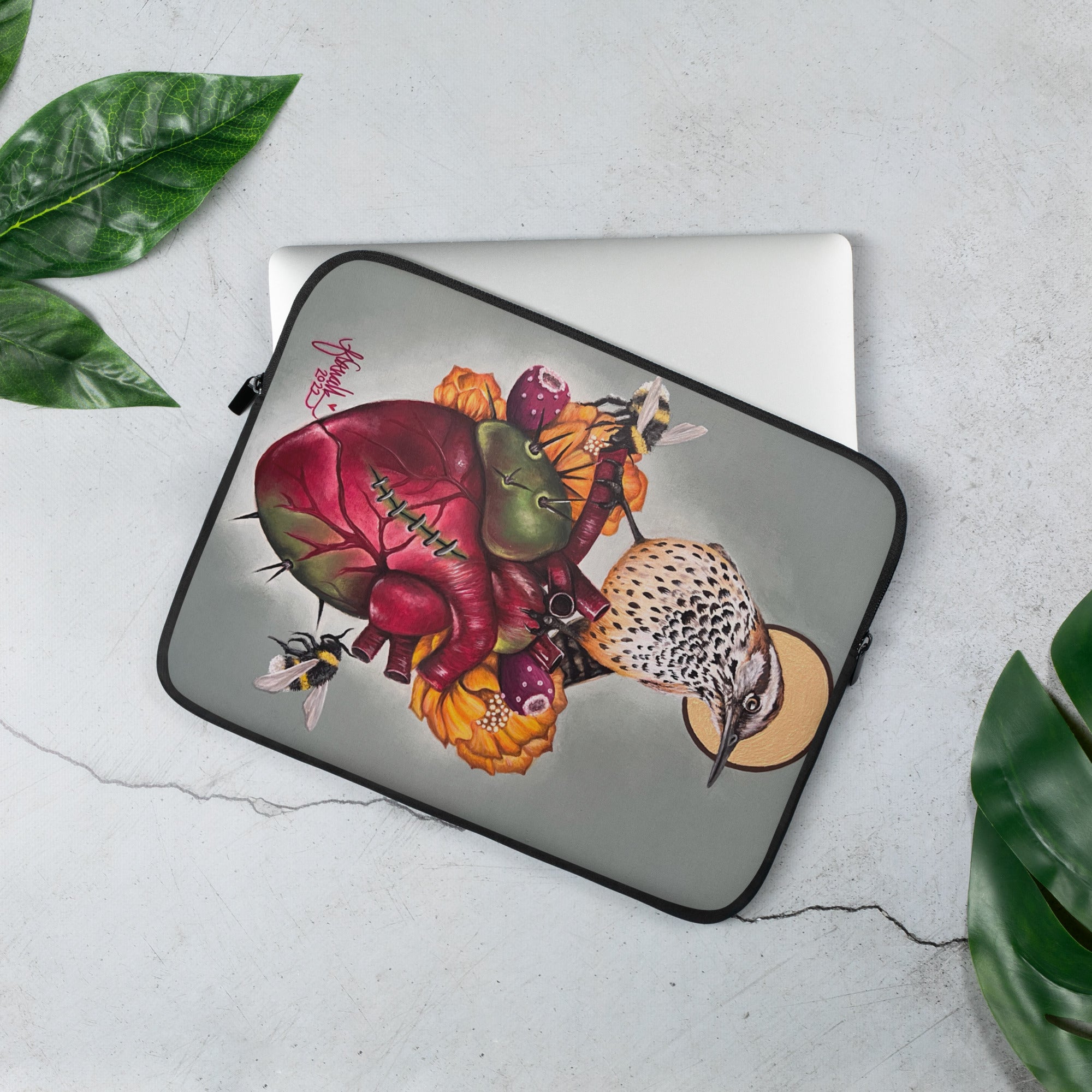 “Nature Heals” Laptop Sleeve