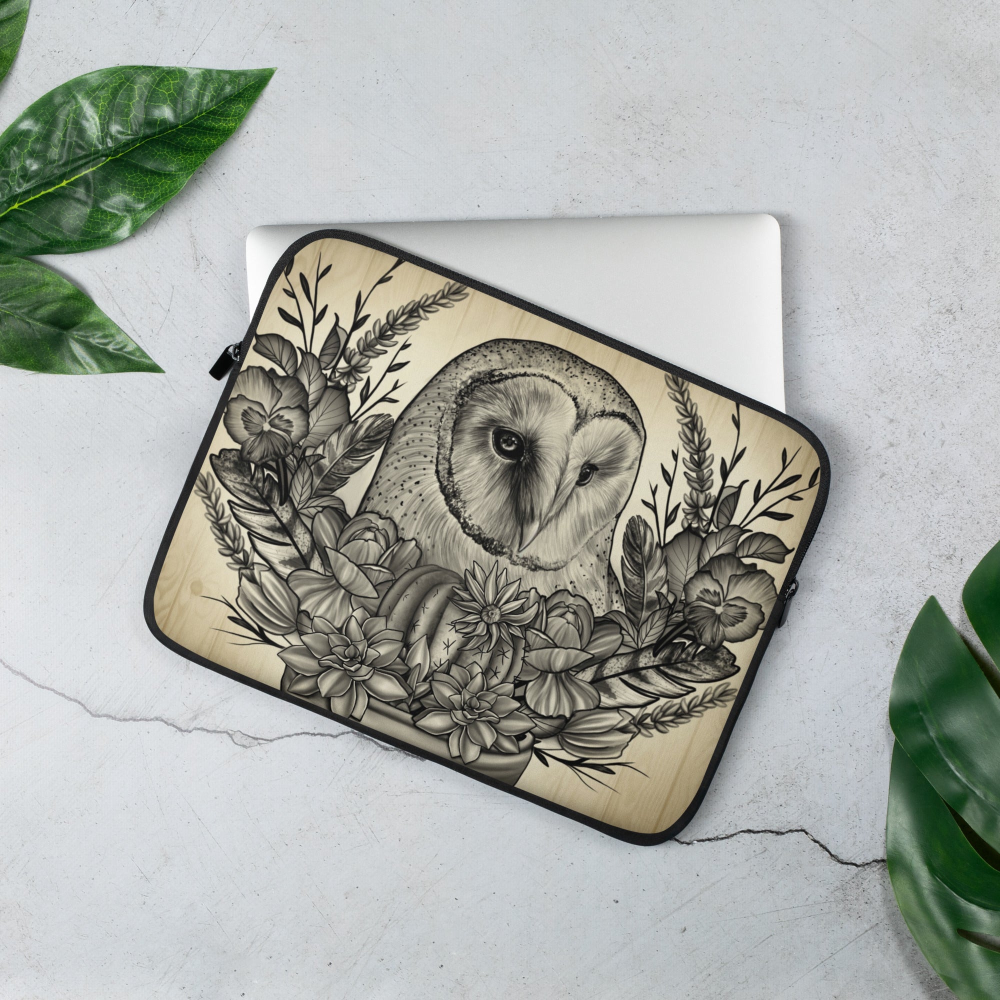 “Nature Owl” Laptop Sleeve