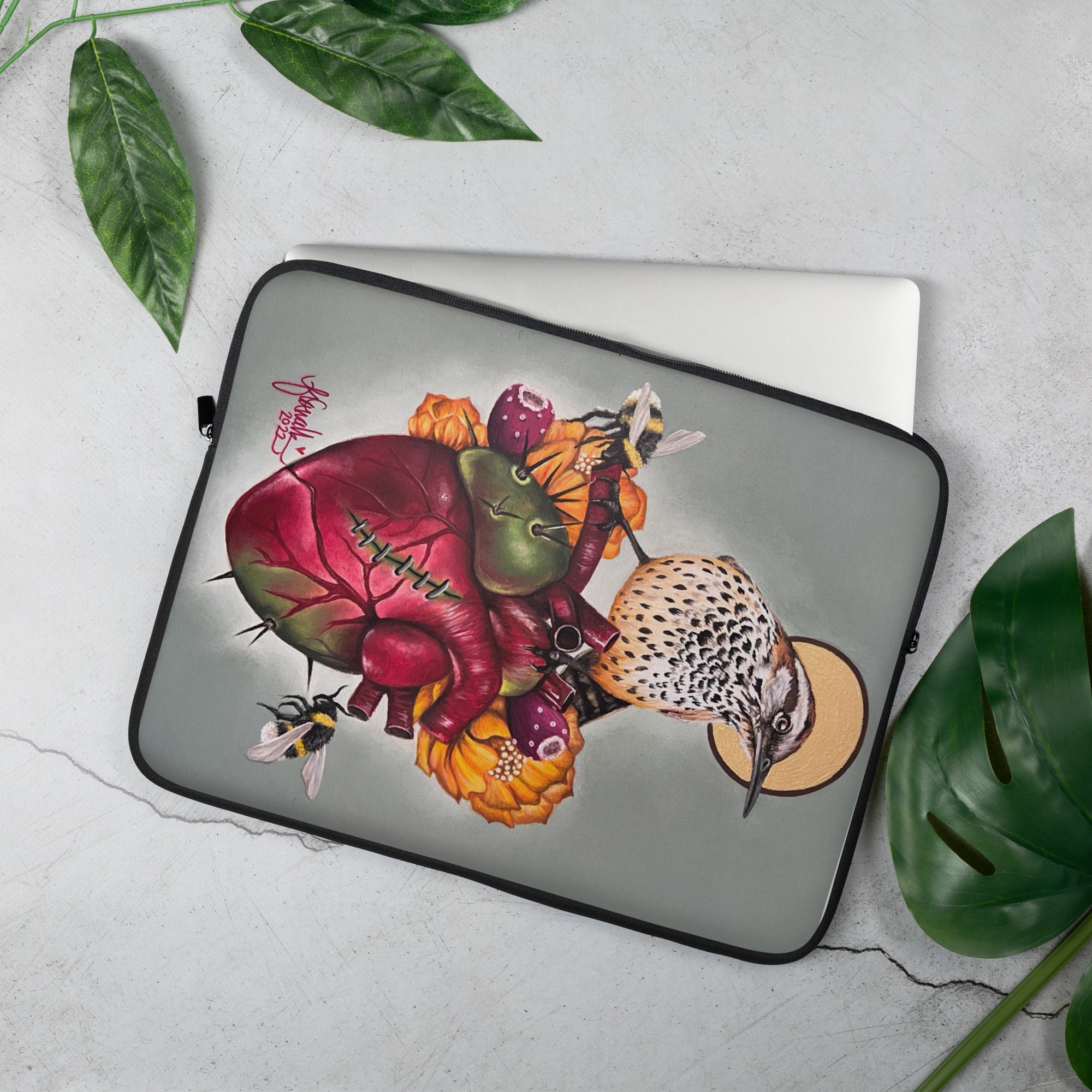 “Nature Heals” Laptop Sleeve