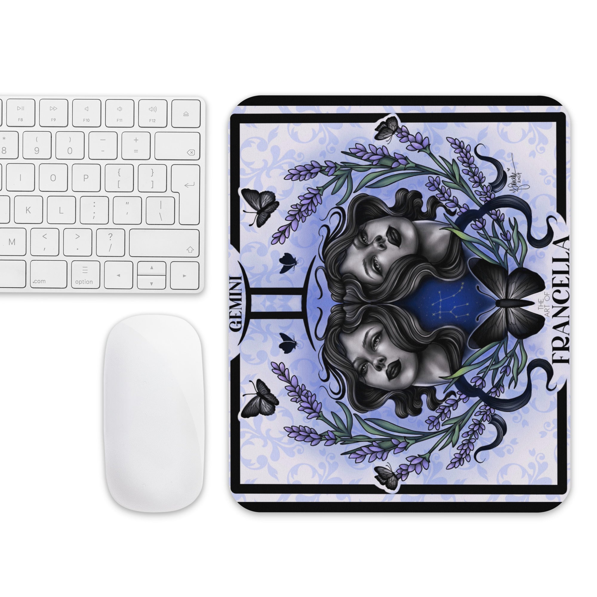 Gemini Zodiac Series Mouse pad