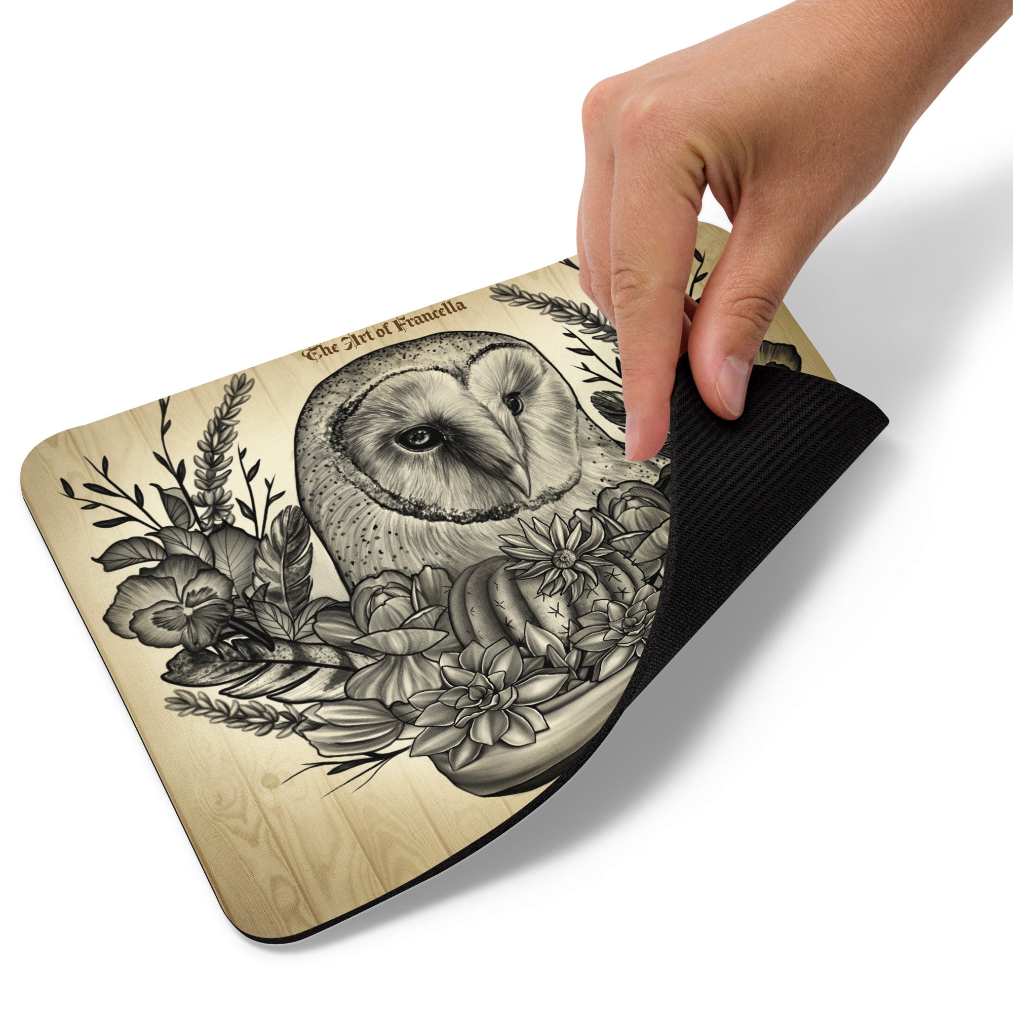 “Nature Owl” Mouse pad