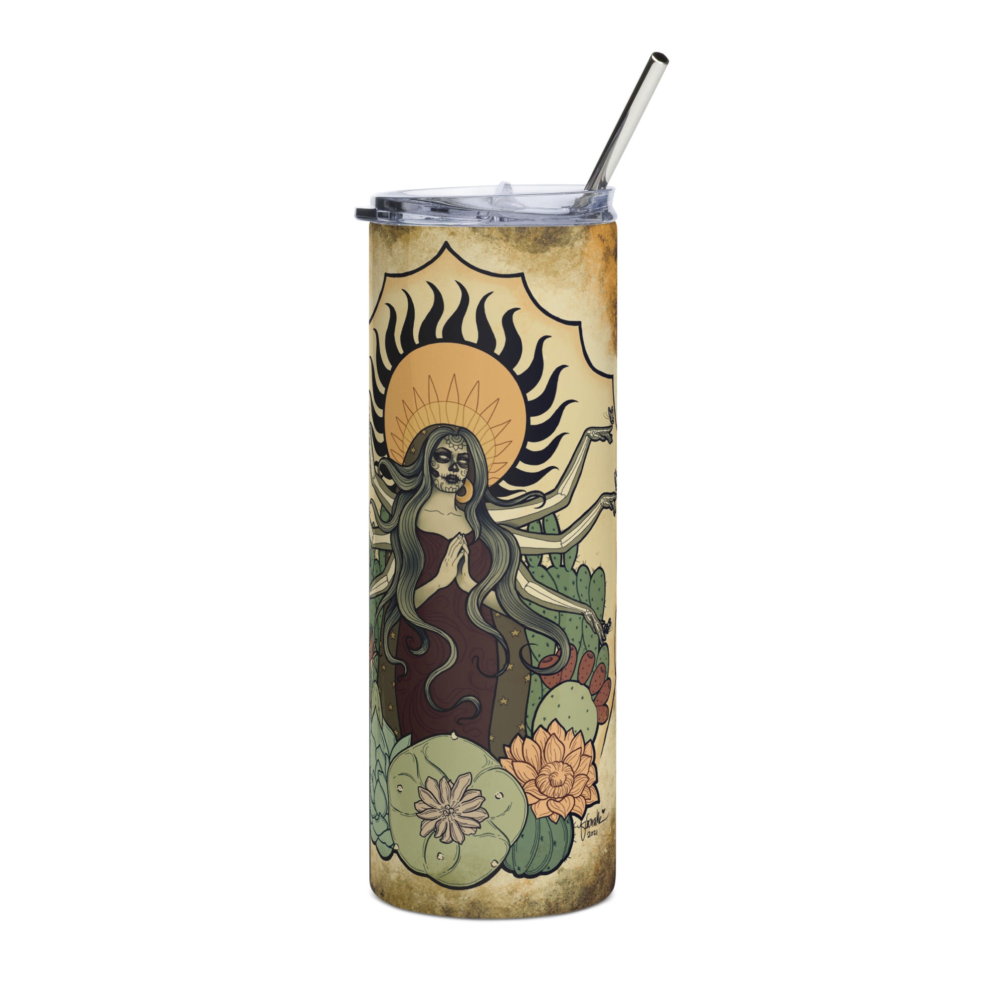 “La Madre” Stainless steel tumbler