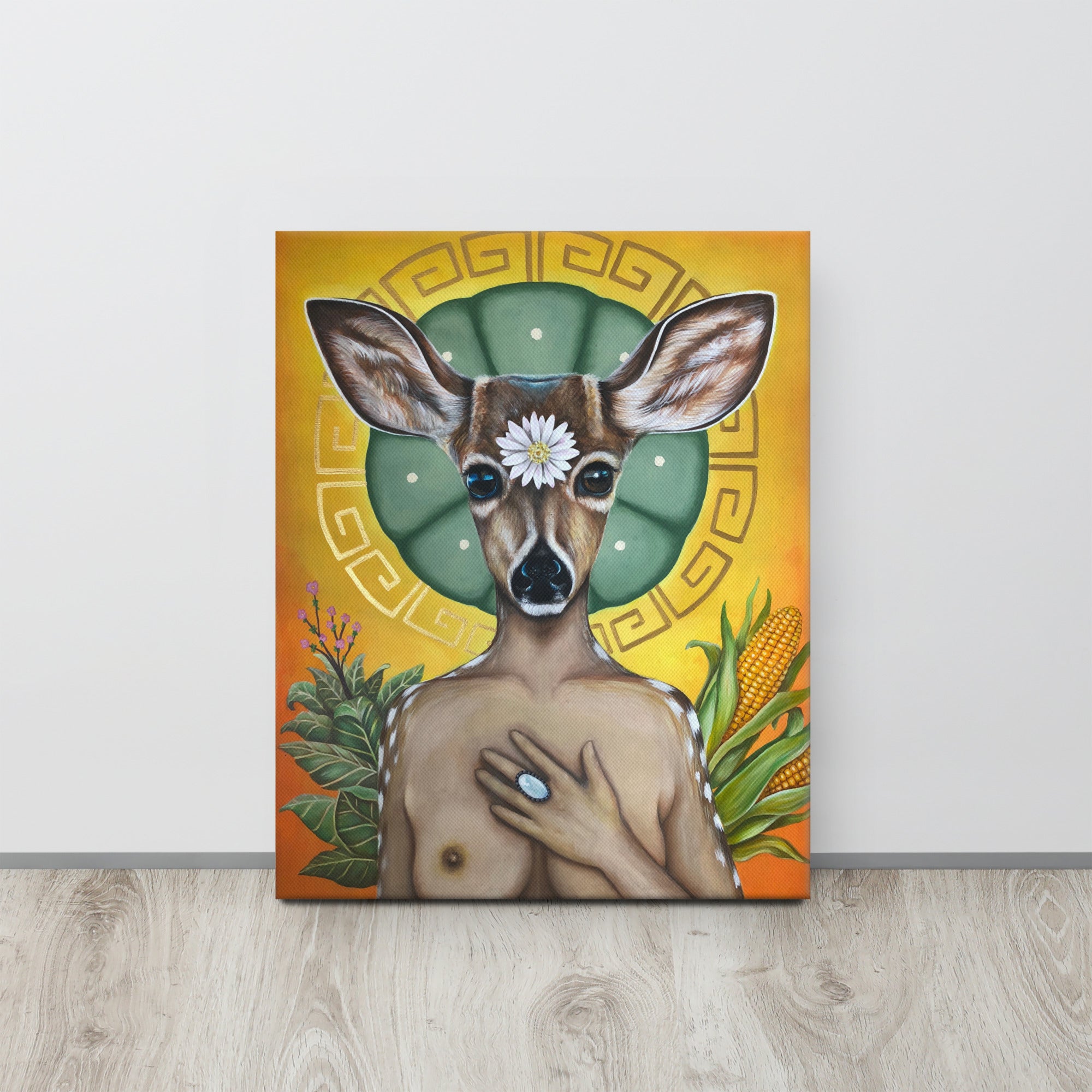 “Deer Medicine” Thin canvas