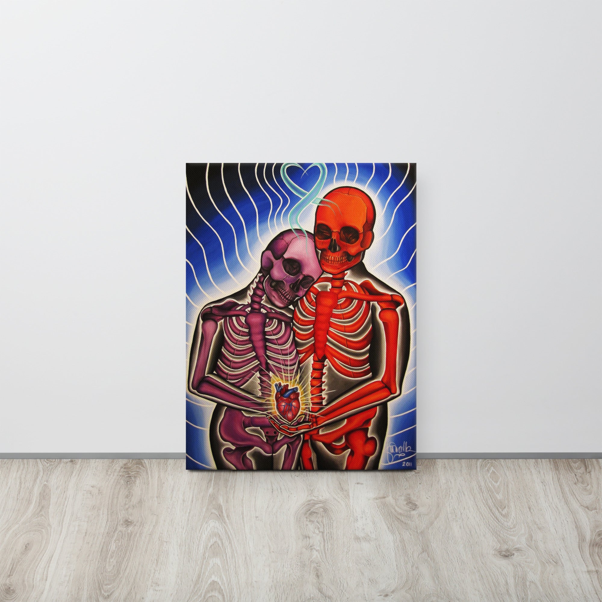 “Eternal Lovers” Thin canvas