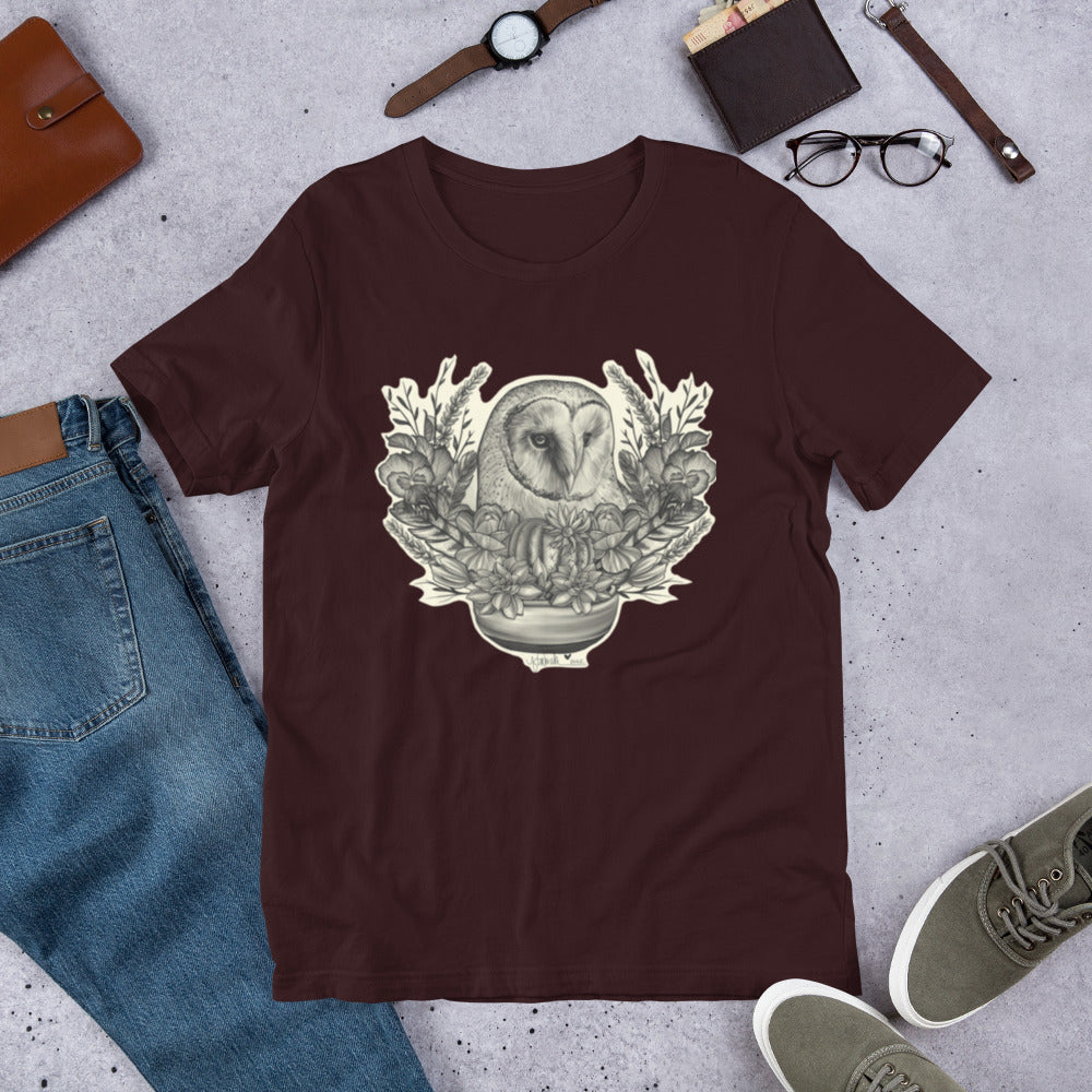 “Nature Owl” Unisex t-shirt