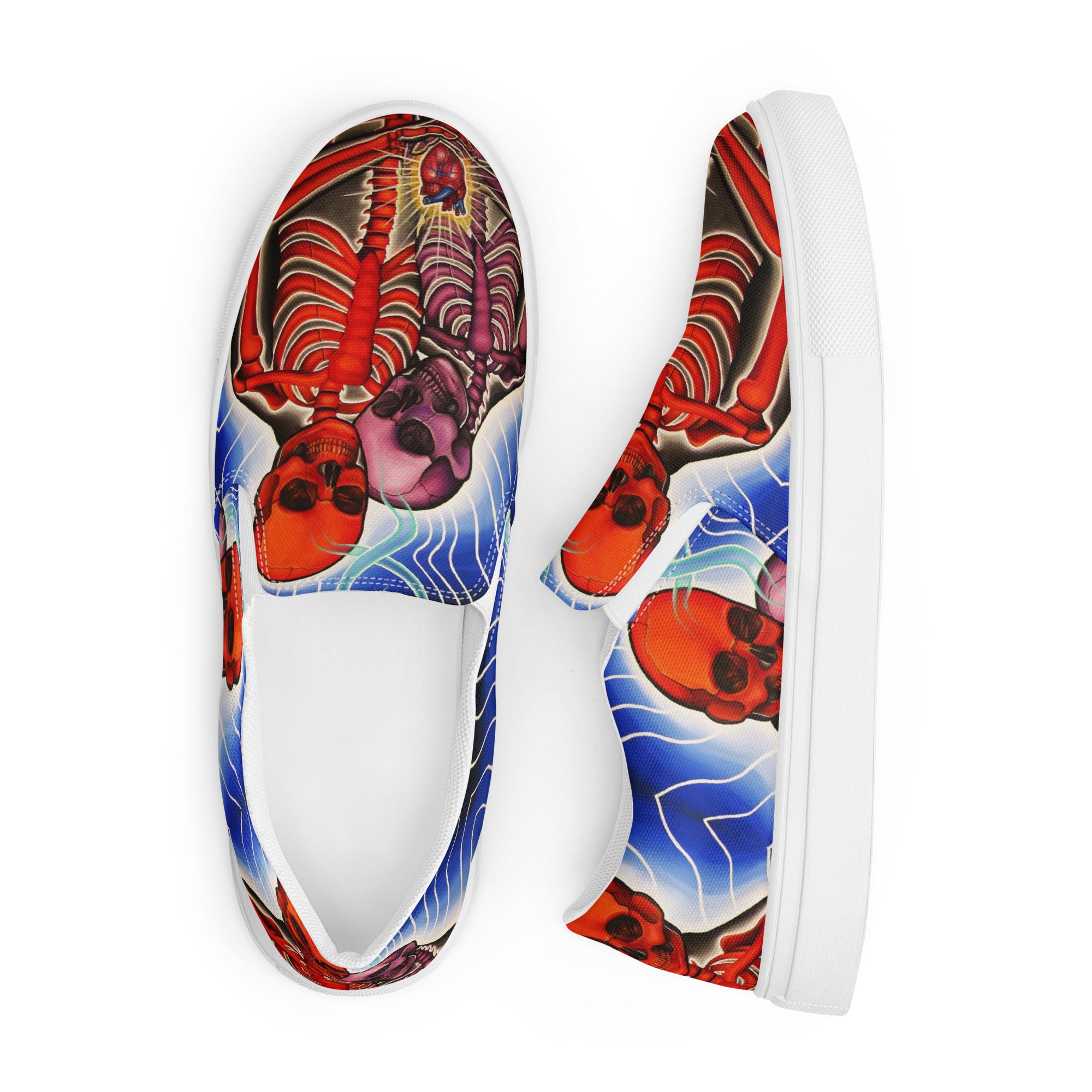 “Eternal Lovers” Women’s slip-on canvas shoes